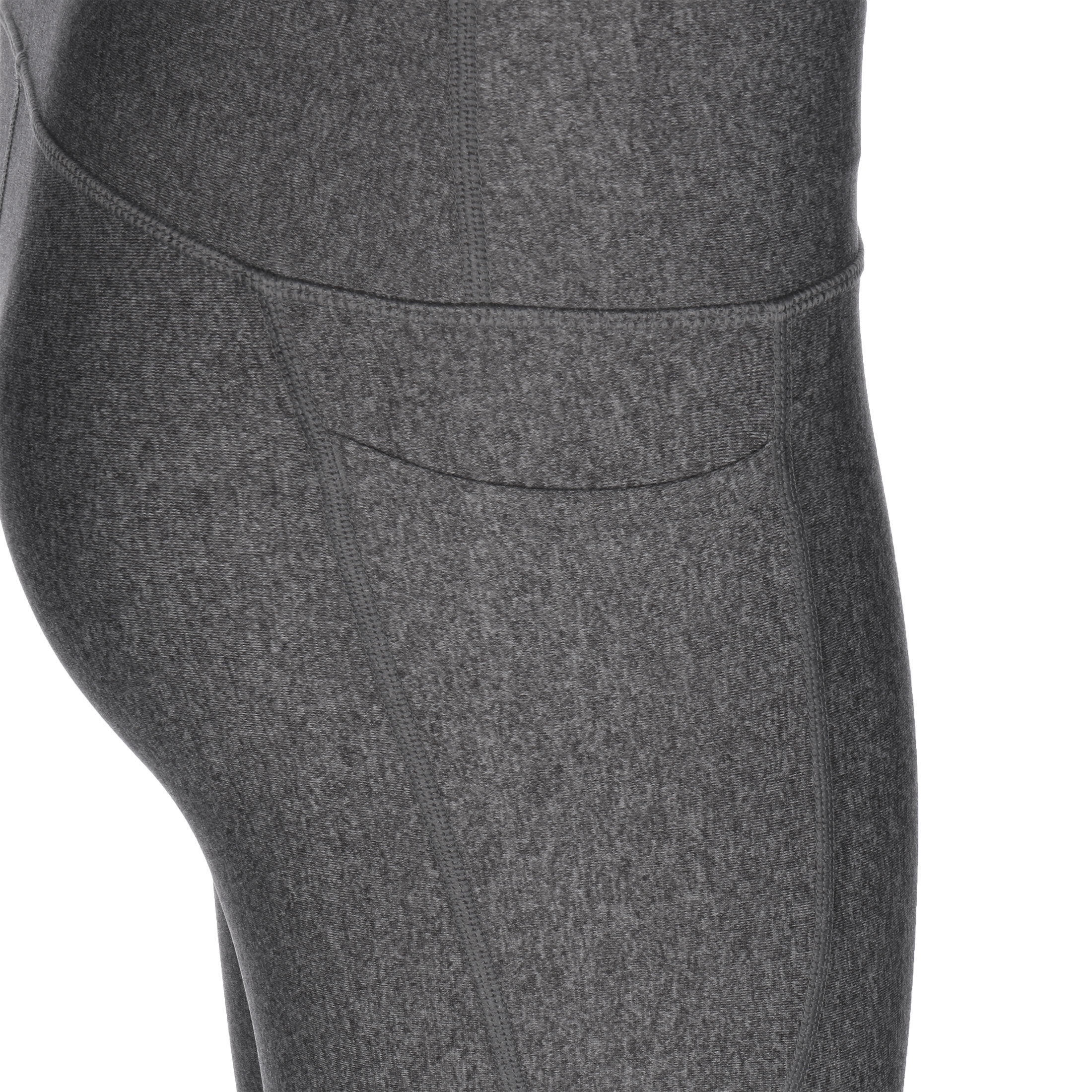Leggings tobilleros grises Under Armour para mujer 4/4
