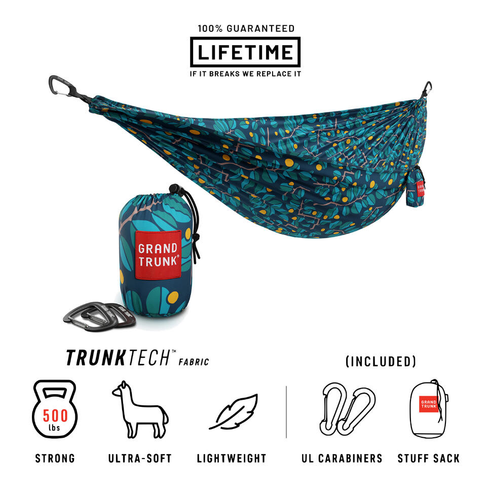 Hamak Grand Trunk Trunk Tech Double Prints eden