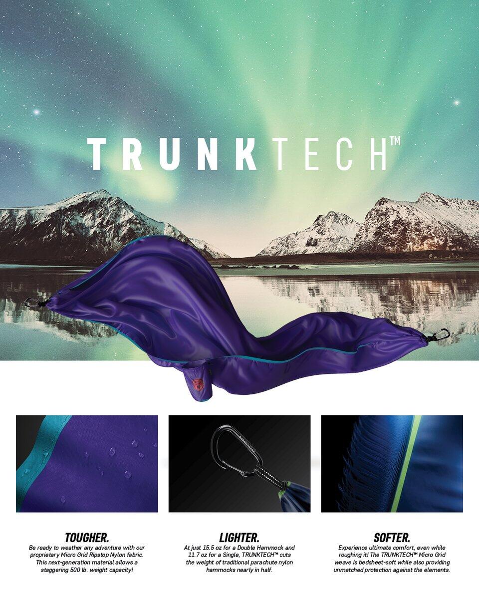 Hamak Grand Trunk Trunk Tech Single aqua/violet 4/7