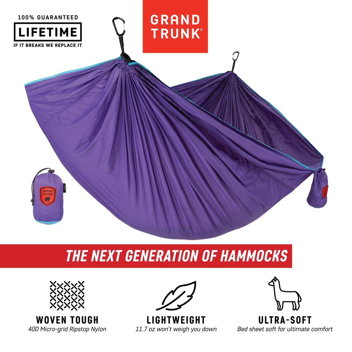 Hamak Grand Trunk Trunk Tech Single aqua/violet 2/7