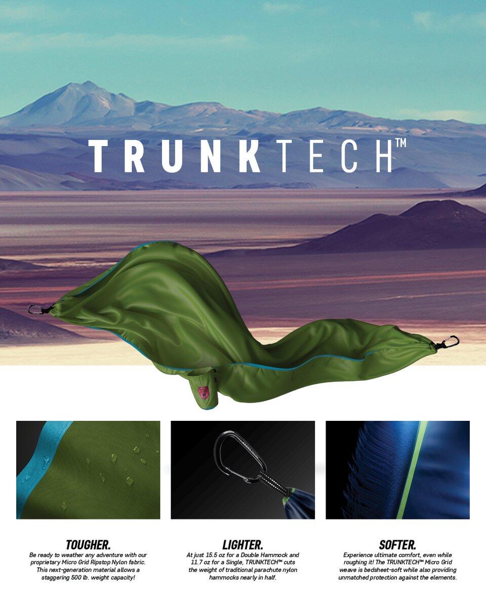 Hamak Grand Trunk Trunk Tech Single green/aqua 5/6