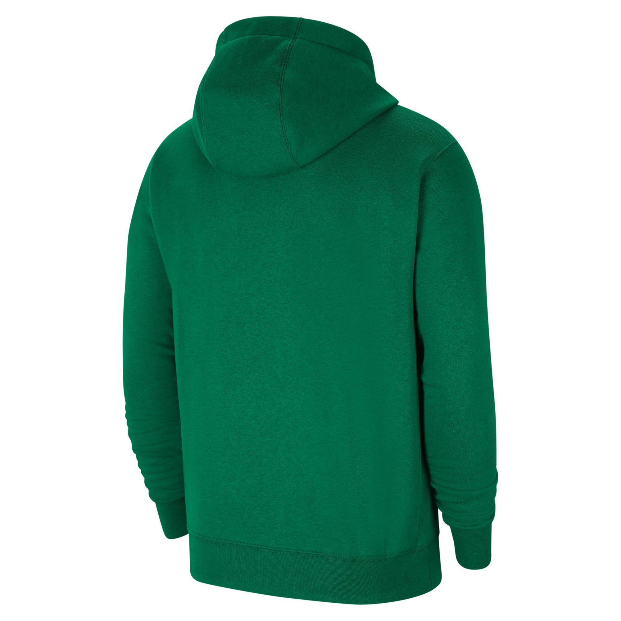 Felpa con cappuccio junior ( fleece) nike verde 3/4