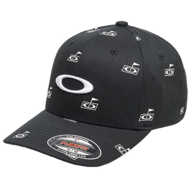 Oakley Flag Print Hat Blackout 1/3