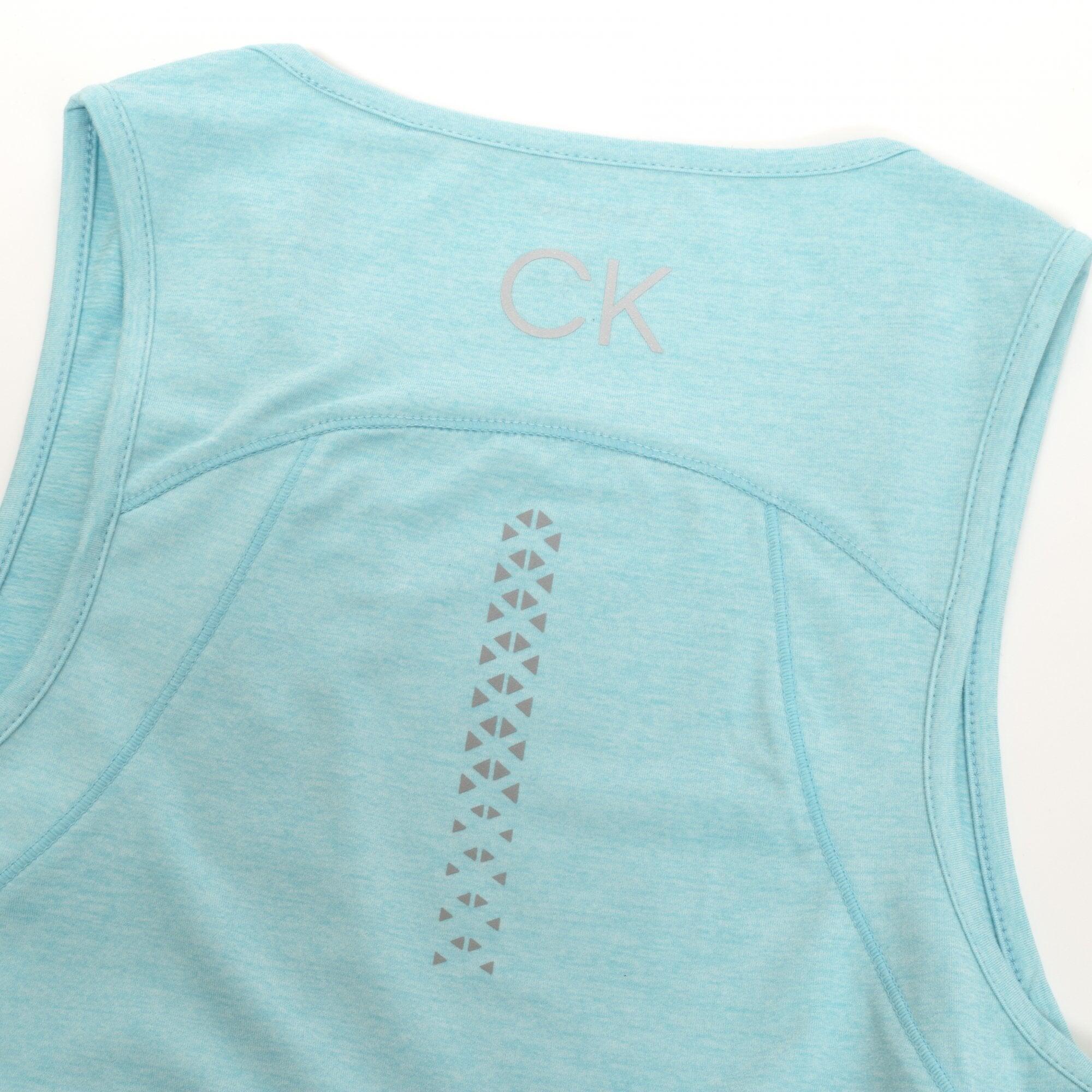 Calvin Klein Ladies RELAX SLEEVELESS TANK TOP Opal Marl 5/5