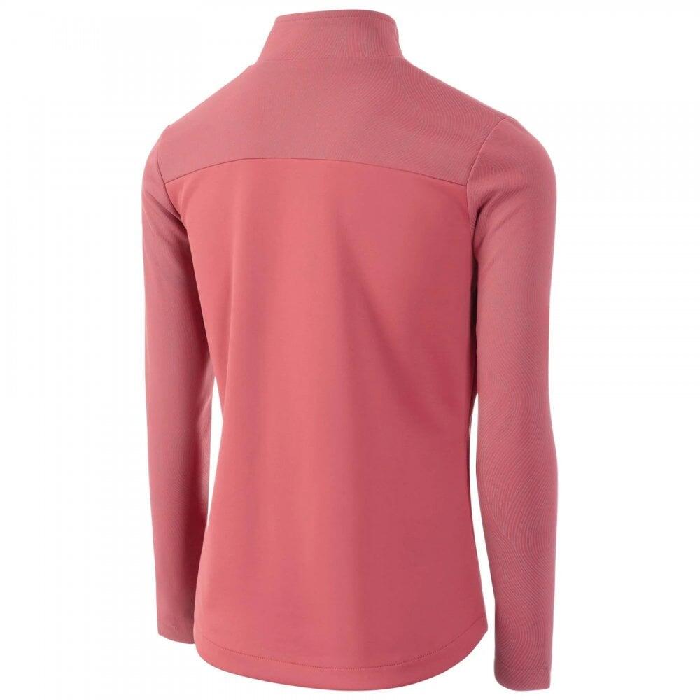 Island Green Ladies Lined Layering Top - Pink/Grey 2/4