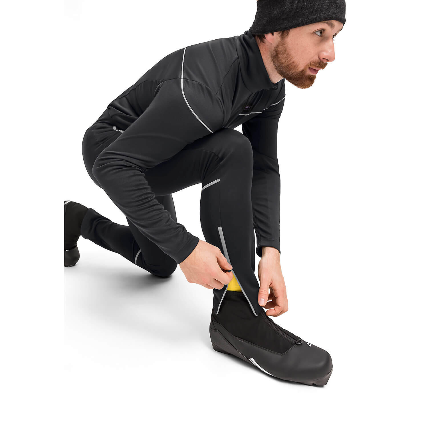 Maier Sports Men's Telfstight 2.0M He-Tight Thermo Legging Black 3/3
