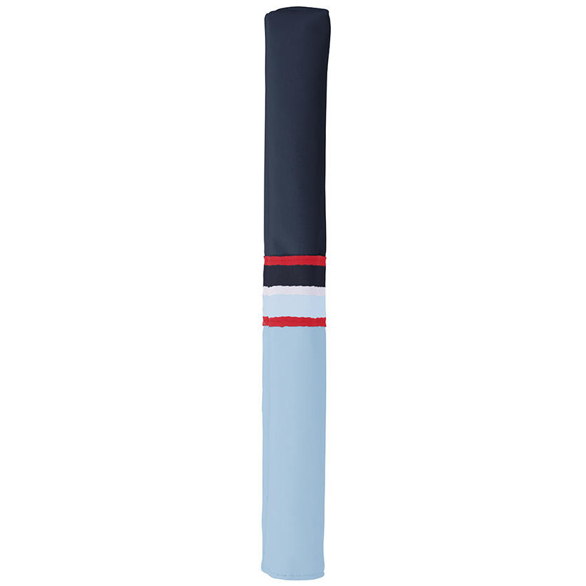 SUN MOUNTAIN Sonnenalp Mid Stripe Alignment Stick Cover Frost-Navy-Red