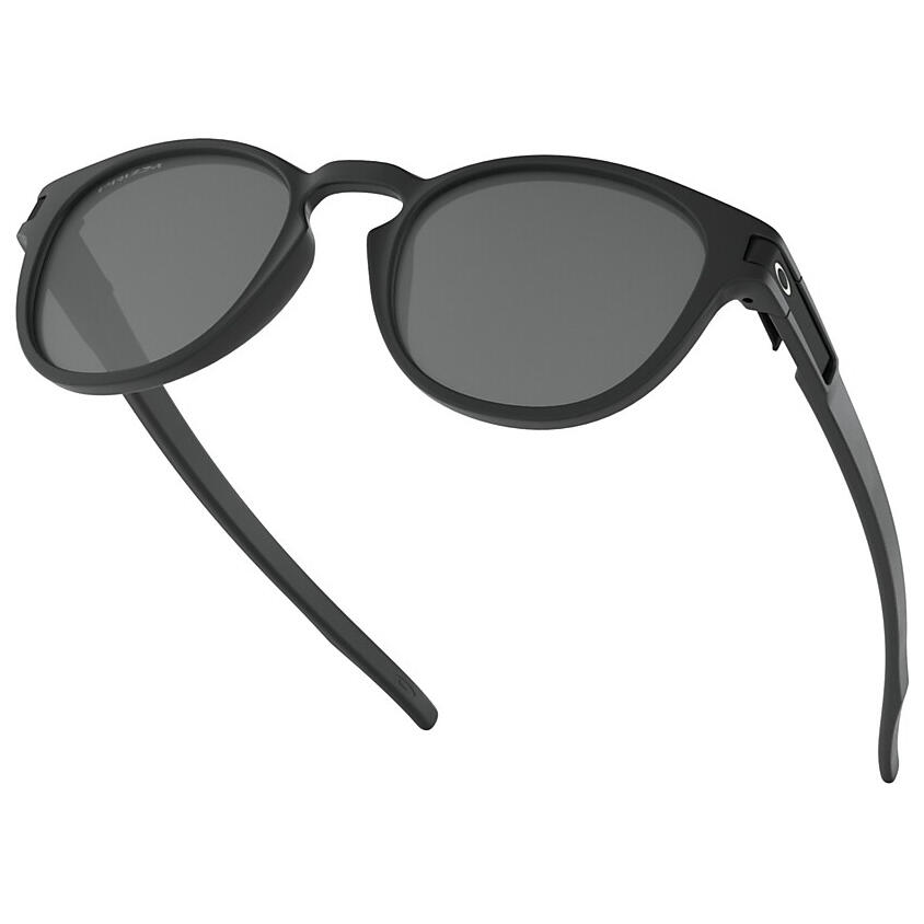 Oakley Latch Matte Black w/ PRIZM Black Sunglasses 3/3