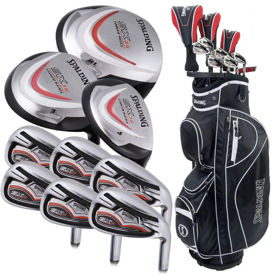 Spalding SX 35 Golf Set Mens Right Hand Graphite/Steel 3/4