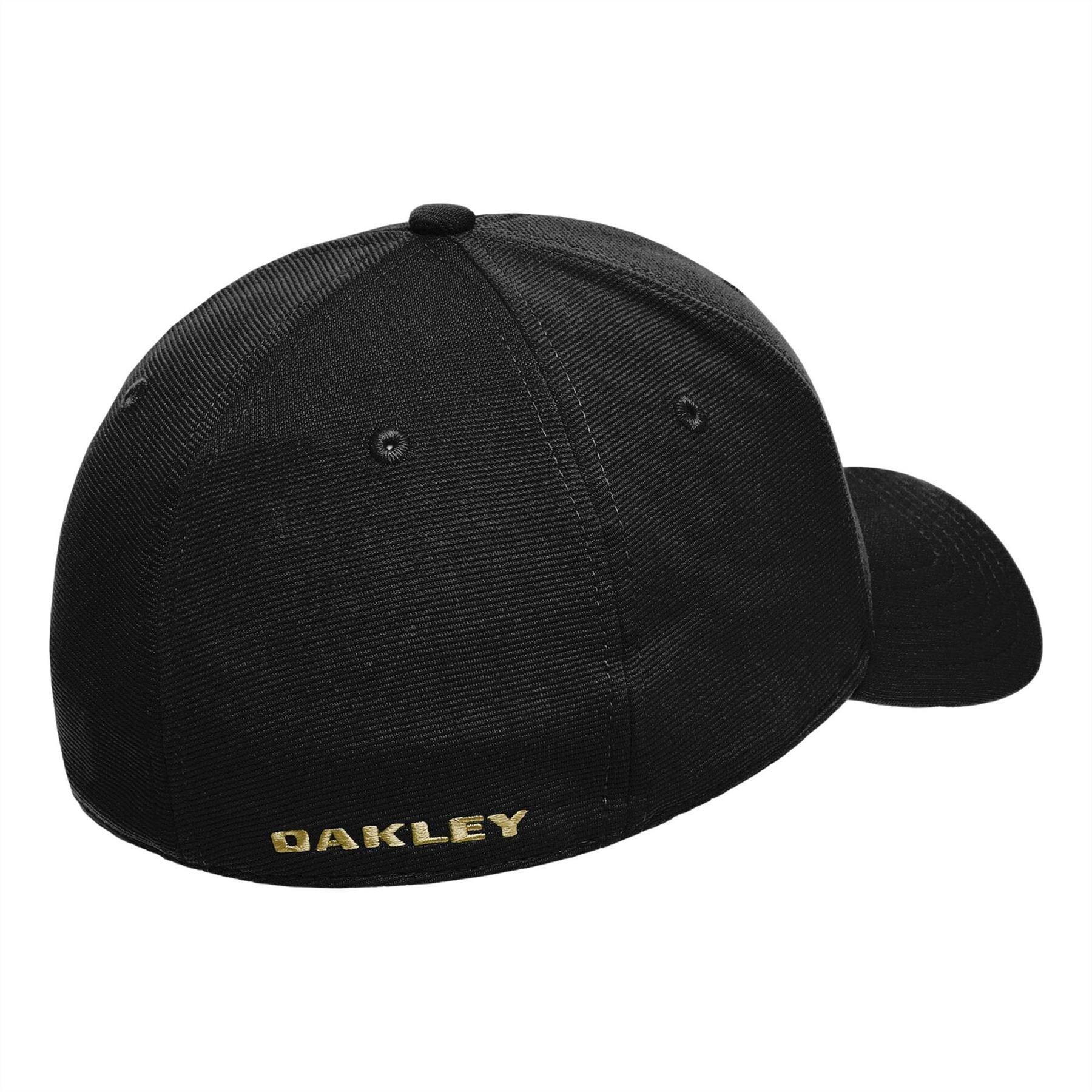 Oakley TINCAN CAP HAT BLACKOUT/PURE GOLD 1/3