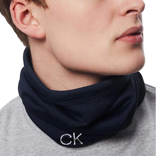 CALVIN KLEIN Calvin Klein SNOOD - NAVY - ONESIZE