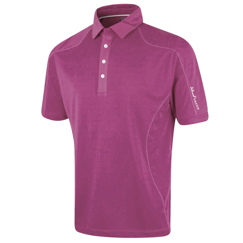 ISLAND GREEN ISLAND GREEN - MENS POLOSHIRT Mulberry