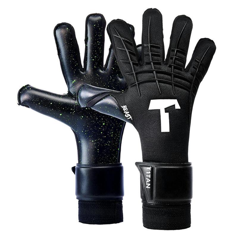 Gants de Gardien de But Football Adulte Black Beast 3.0