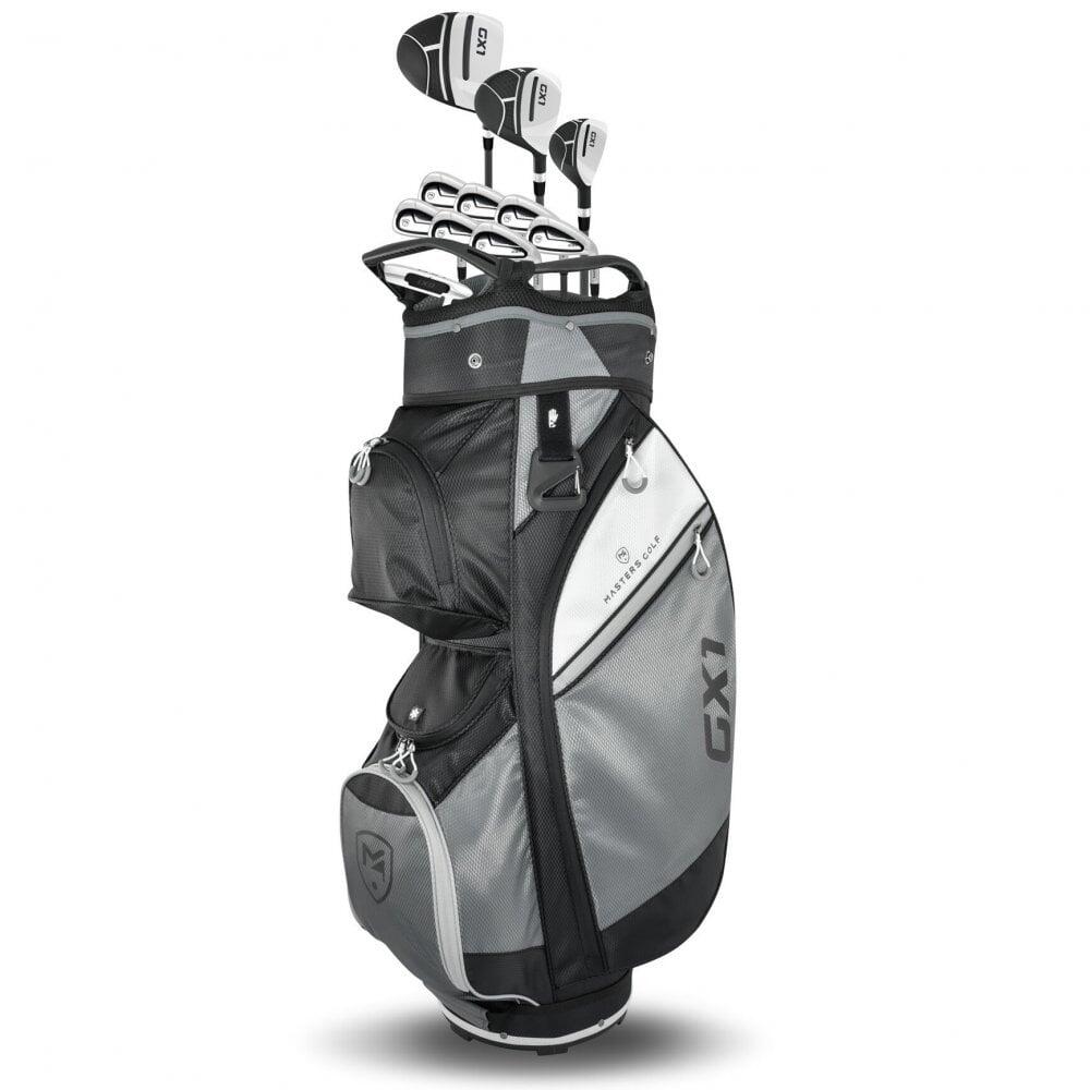 MASTERS GOLF Masters GX1 Gents RH Graphite Package Set Trolley Bag