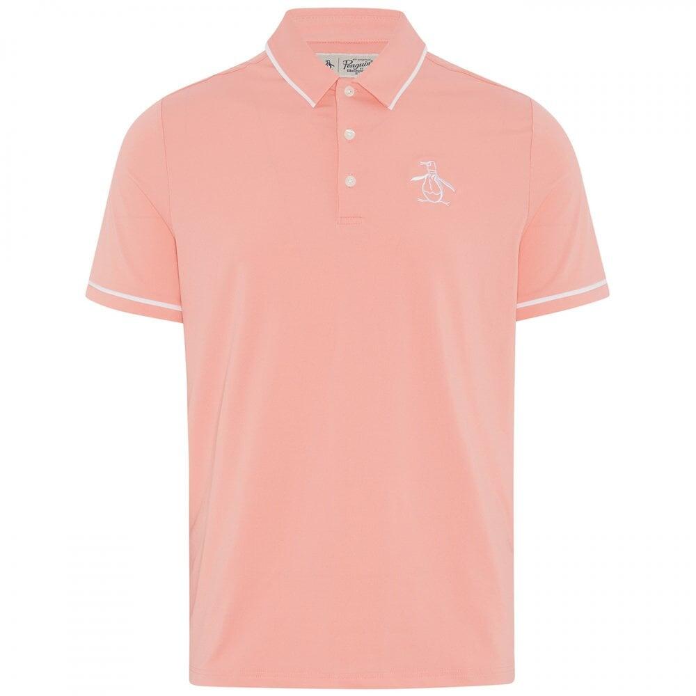 PENGUIN Original Penguin Heritage Polo Tour PETE STRAWBERRY PINK