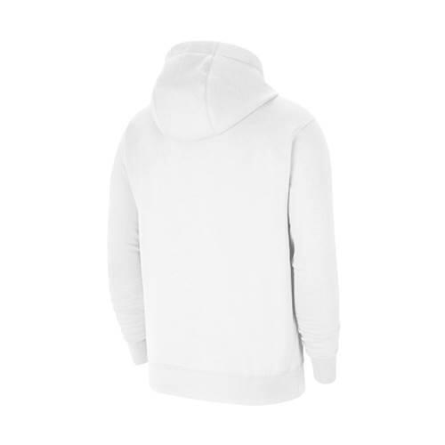 Felpa con cappuccio junior ( fleece) nike bianco 3/4