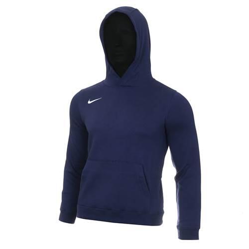 Felpa con cappuccio junior ( fleece) nike blu 2/5