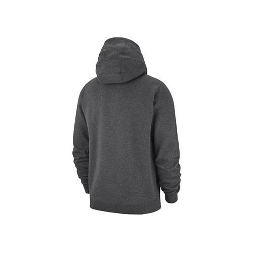 Felpa con cappuccio junior ( fleece) nike grigio 2/3