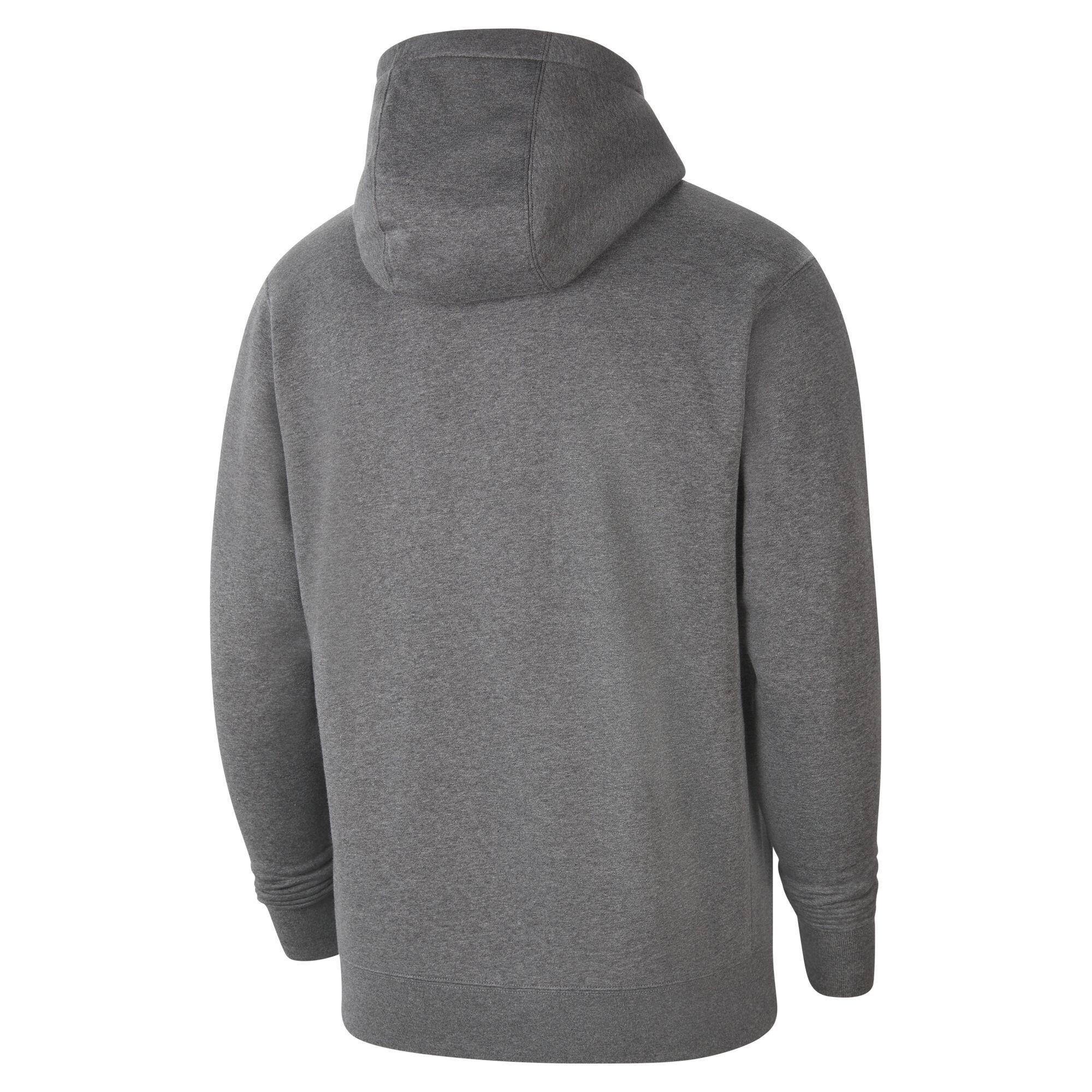 Felpa con cappuccio junior ( fleece) nike grigio 3/3