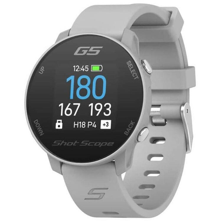 Shot Scope G5 GPS Watch - Dark Grey 1/4