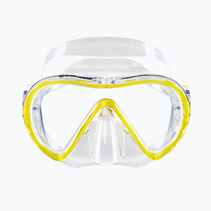 Set snorkeling Mares AQ - VENTO, Galben