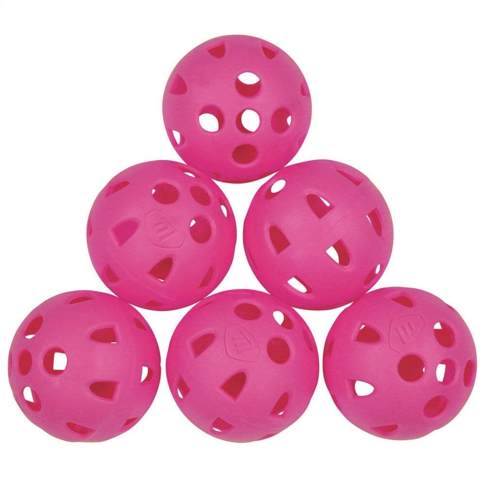 MASTERS GOLF Airflow XP Practice Balls Pink pack 6