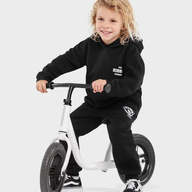 Kinder Lifestyle Jungen-Jogginghose Rockstar SIROKO Schwarz