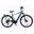 Elektrische fiets YEEP.ME WEEK Sport Blauw 90km Centrale motor 100Nm Hydr remme
