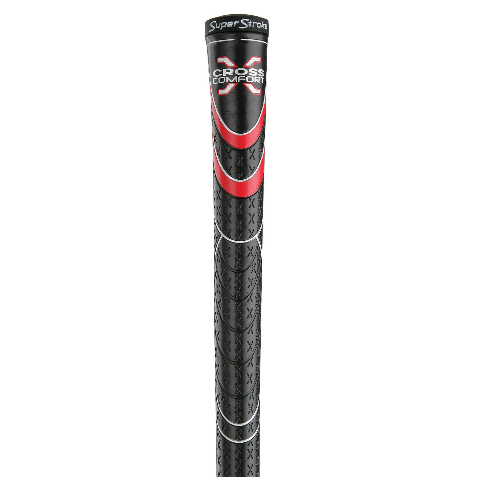 SuperStroke Cross Comfort Golf Grips Oversize Black/Red 3/3