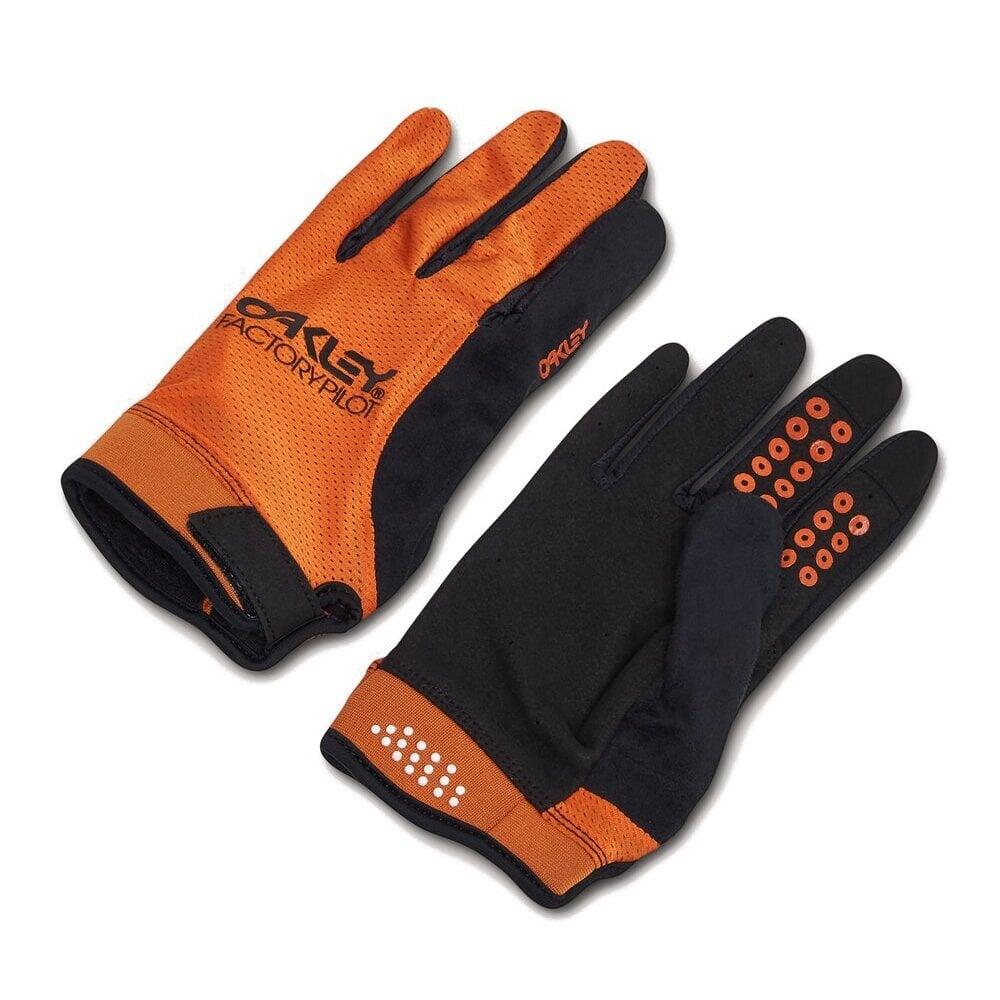 Oakley ALL MOUNTAIN MTB GLOVE - BURNT ORANGE/BLACKOUT 1/3