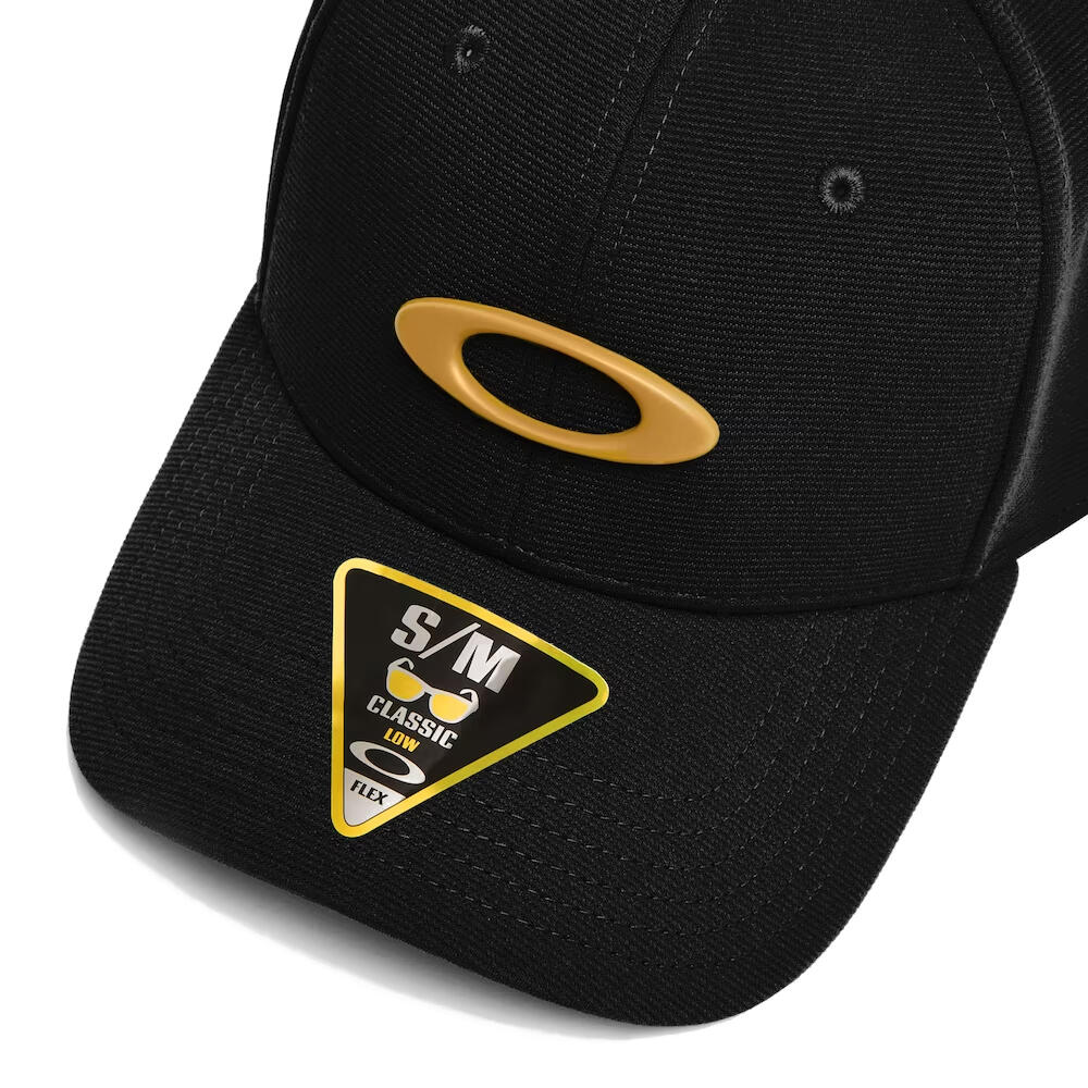 Oakley TINCAN CAP HAT BLACKOUT/PURE GOLD 3/3