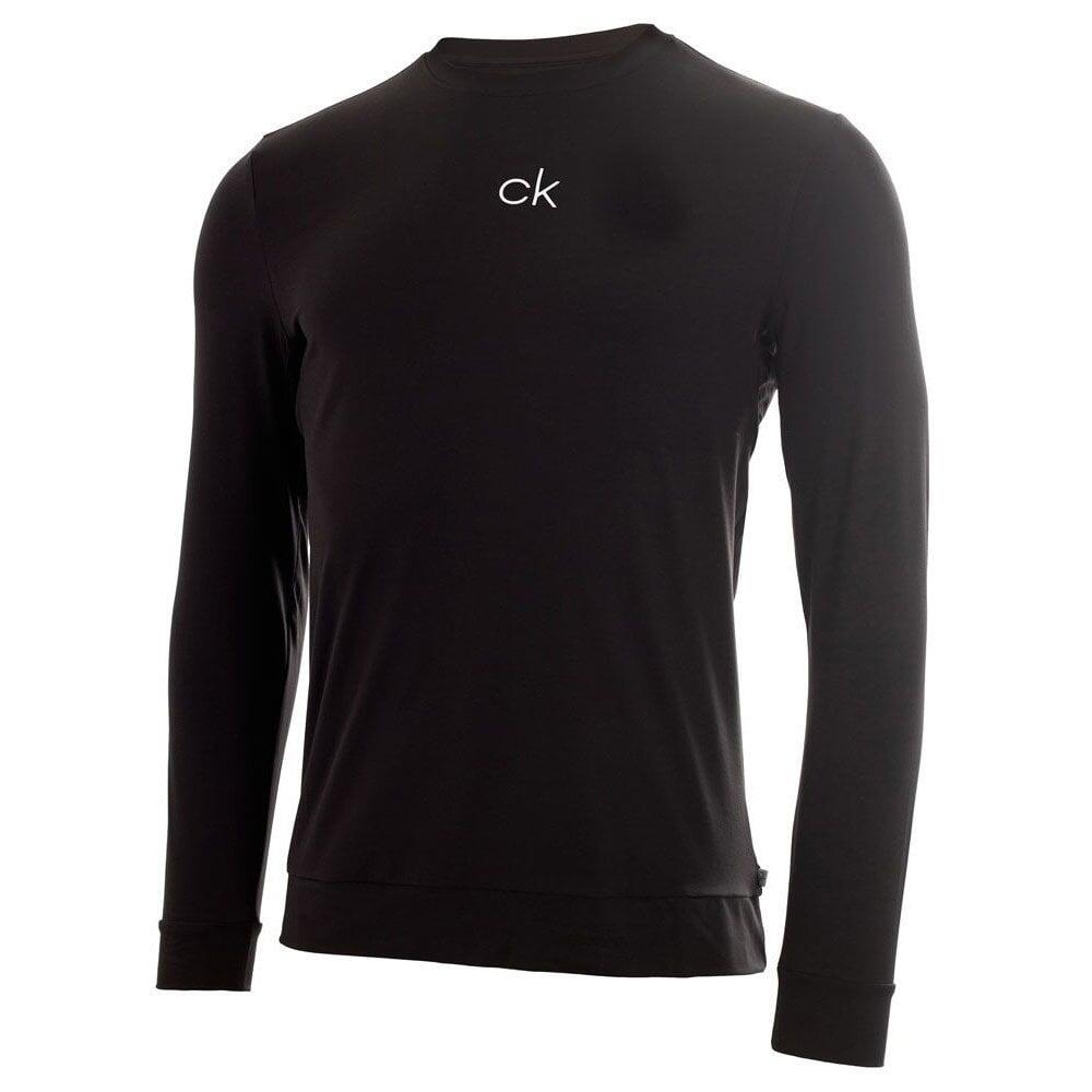 Calvin Klein BASELAYER WITH CK CHEST PRINT - Black 1/3