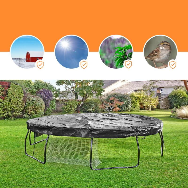 Bâche de Protection pour Trampoline Ø 305 cm résistant aux UV 180 GR/M²