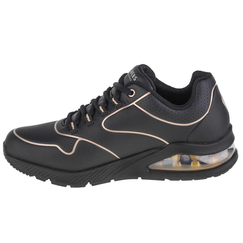 Női gyalogló cipő, Skechers Uno 2 - Golden Trim