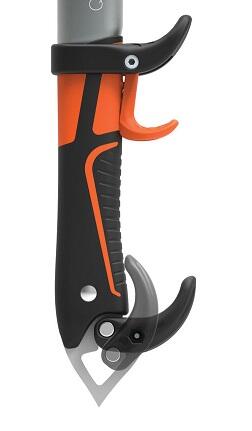 Piolet técnico Petzl Quark PANNE 50 cm mango bimaterial hoja ICE modular 4/5