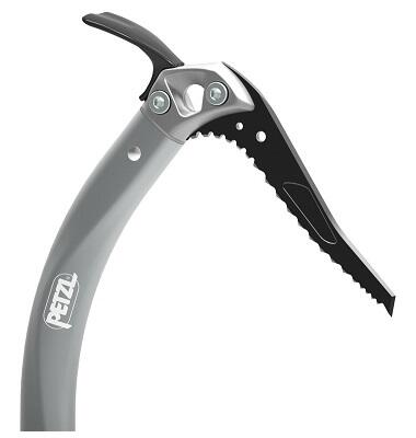 Piolet técnico Petzl Quark PANNE 50 cm mango bimaterial hoja ICE modular 2/5