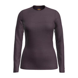 Icebreaker sweat-shirt thermique femme 200 Oasis Crewe Ski Tracks
