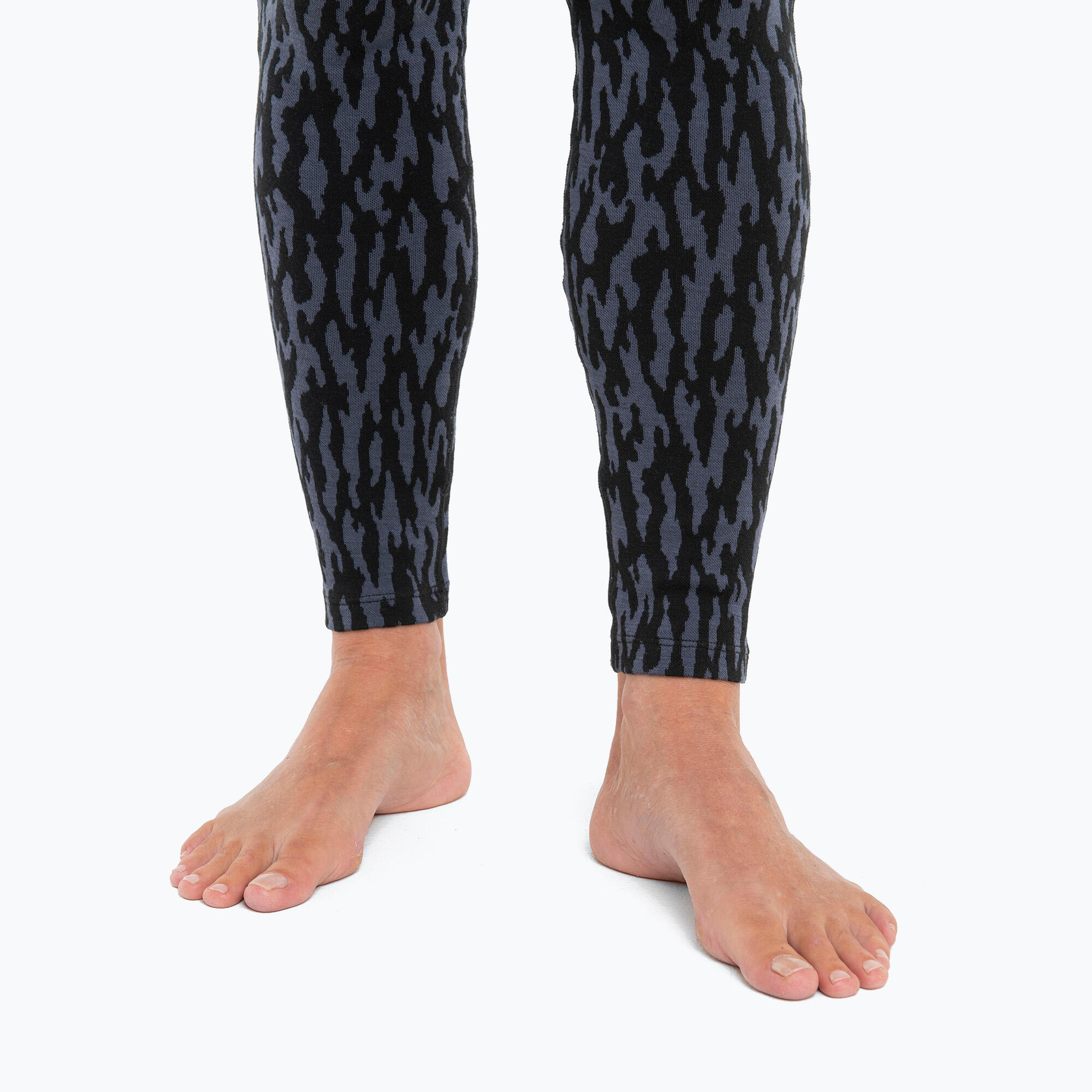 Spodnie termoaktywne damskie icebreaker Merino 260 Vertex Leggings Glacial Camo 4/7