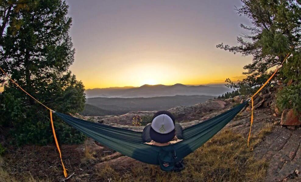 Hamak Grand Trunk Ultralight Starter green 7/7