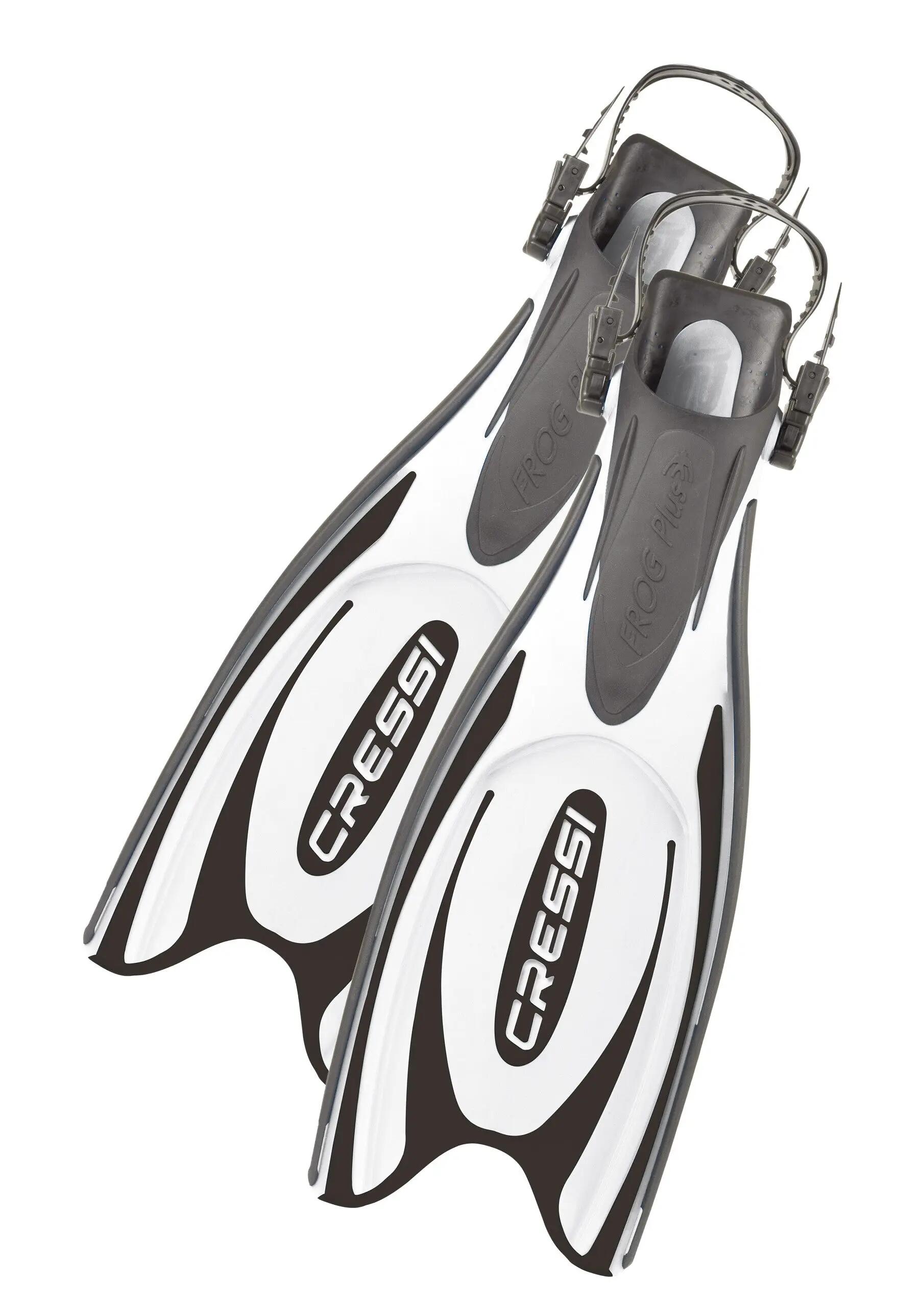 Cressi Frog Plus Fins Black/White 1/6