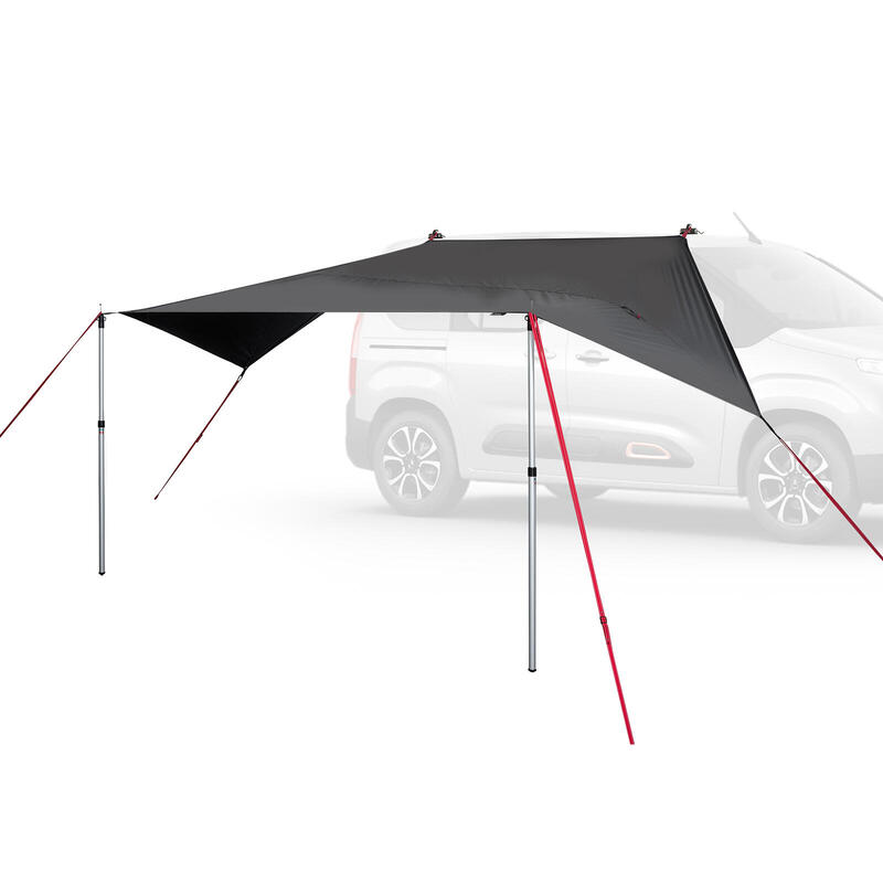 Auto-Vorzelt Motor Tarp Car Camping Sonnensegel mit UV-Schutz (UV80)