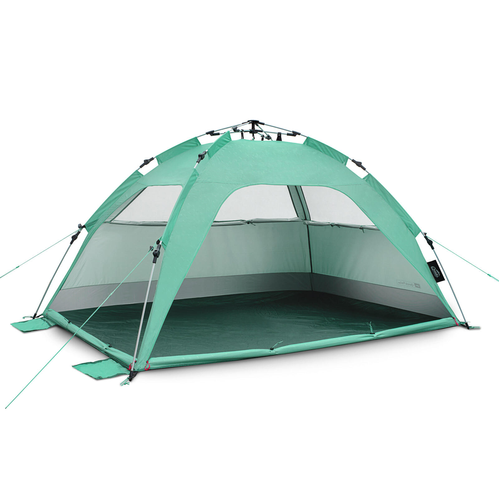 QEEDO Strandmuschel Pop Up Quick Palm Strand Bahamamint Schnellaufbau UV80+ qeedo