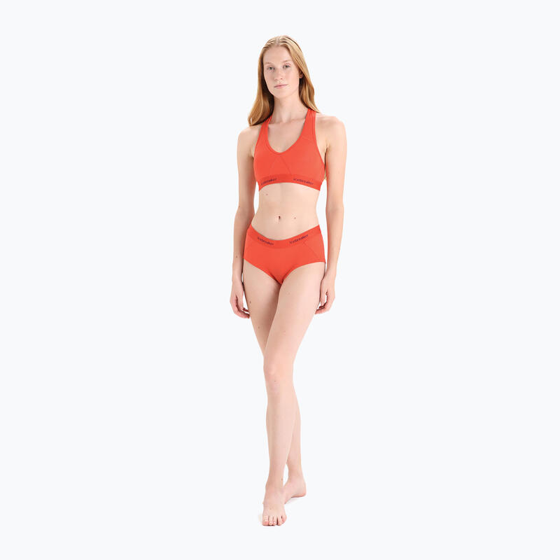 Sutien schi termoactiv Sprite Racerback roșu