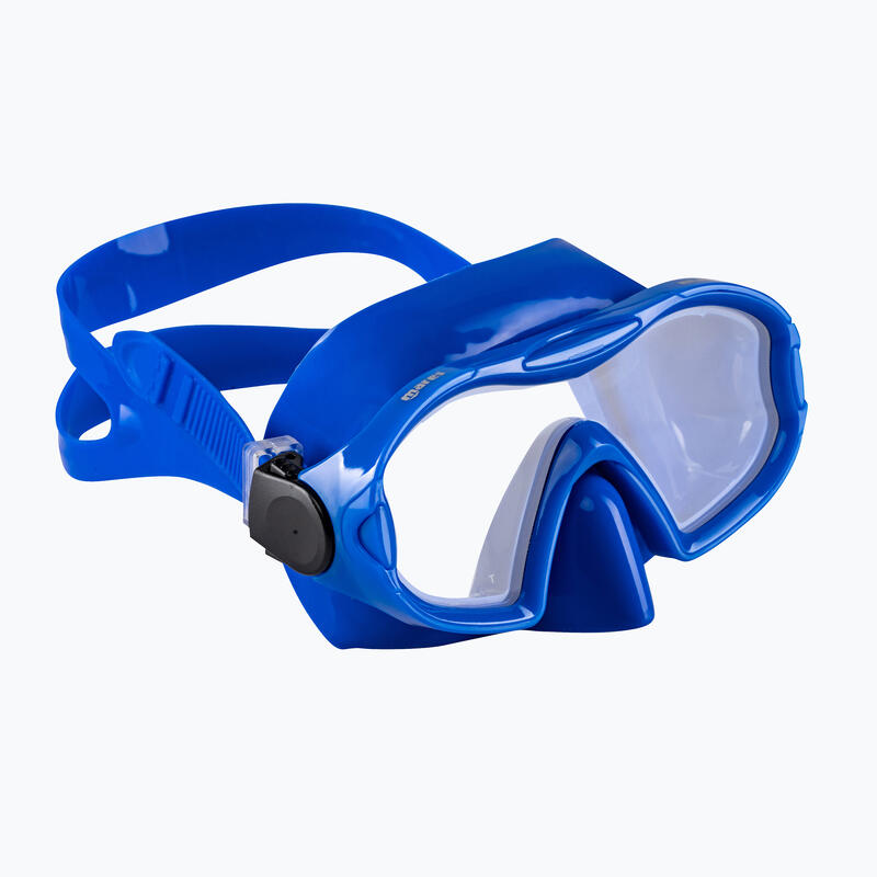 Maska do nurkowania dziecięca Mares Blenny niebieska 411247 OS