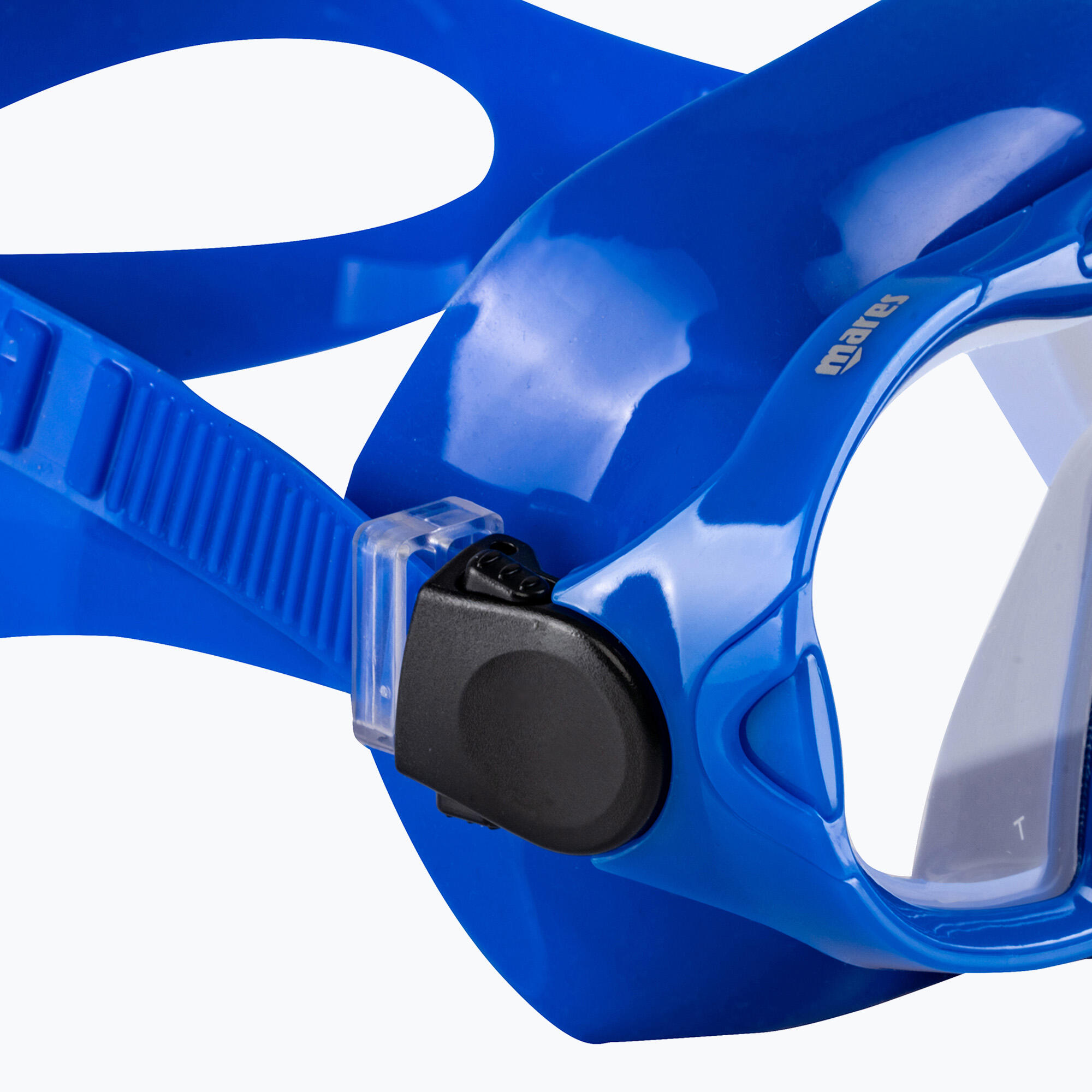 Maschera subacquea per bambini Mares Blenny blu 411247 OS 3/4