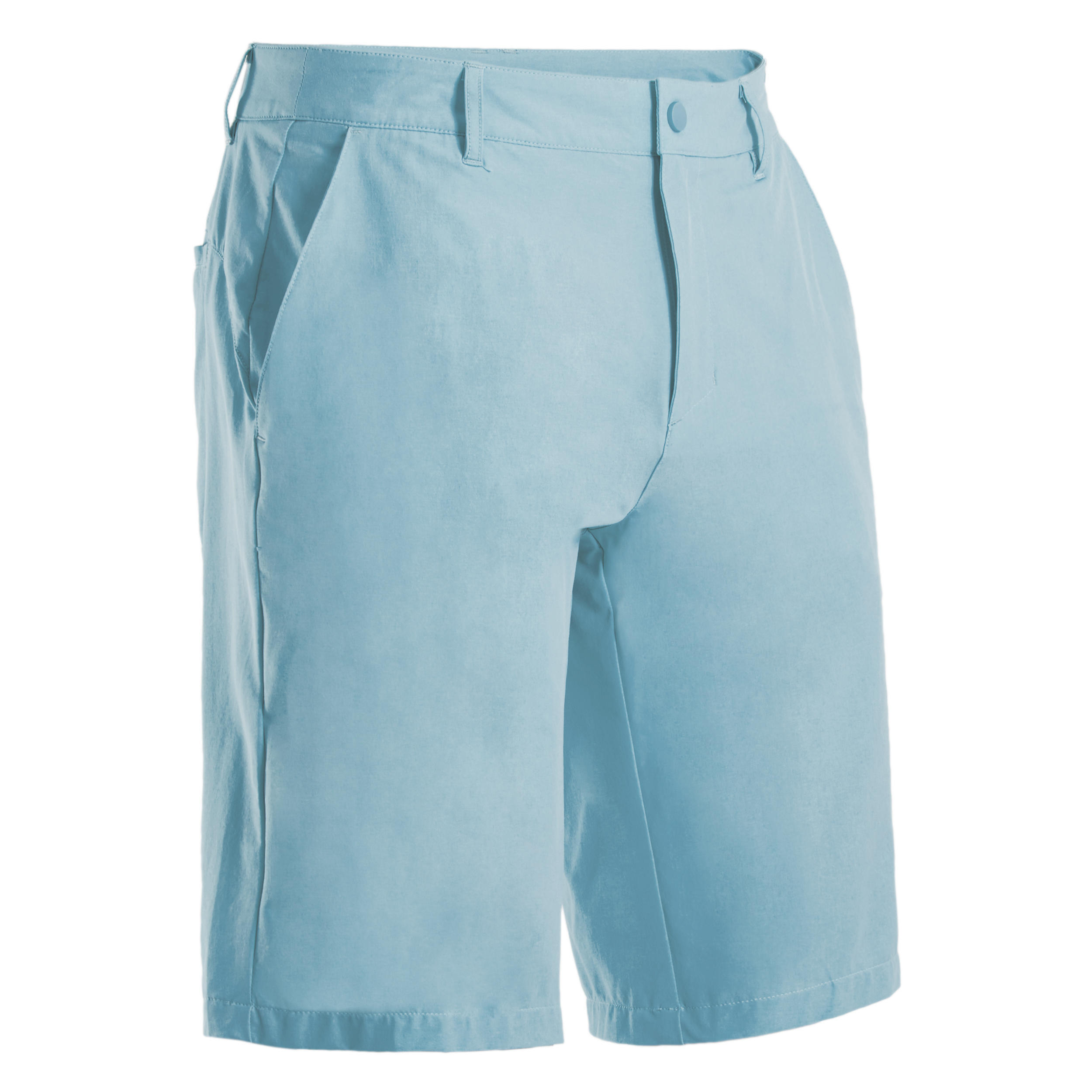 Refurbished Mens golf shorts WW500 blue-A Grade 1/7