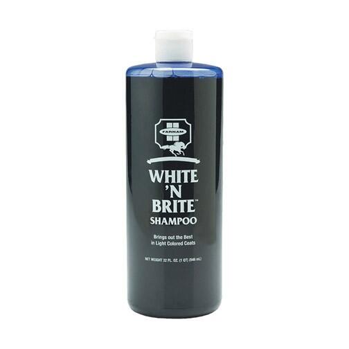 Shampoing pour cheval Farnam White'N Brite 946 ml