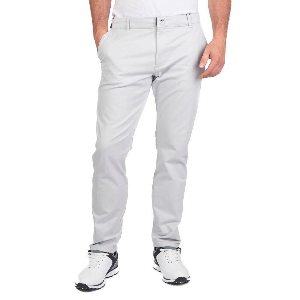 ISLAND GREEN Island Green Mens Stretch Tapered Golf Chino