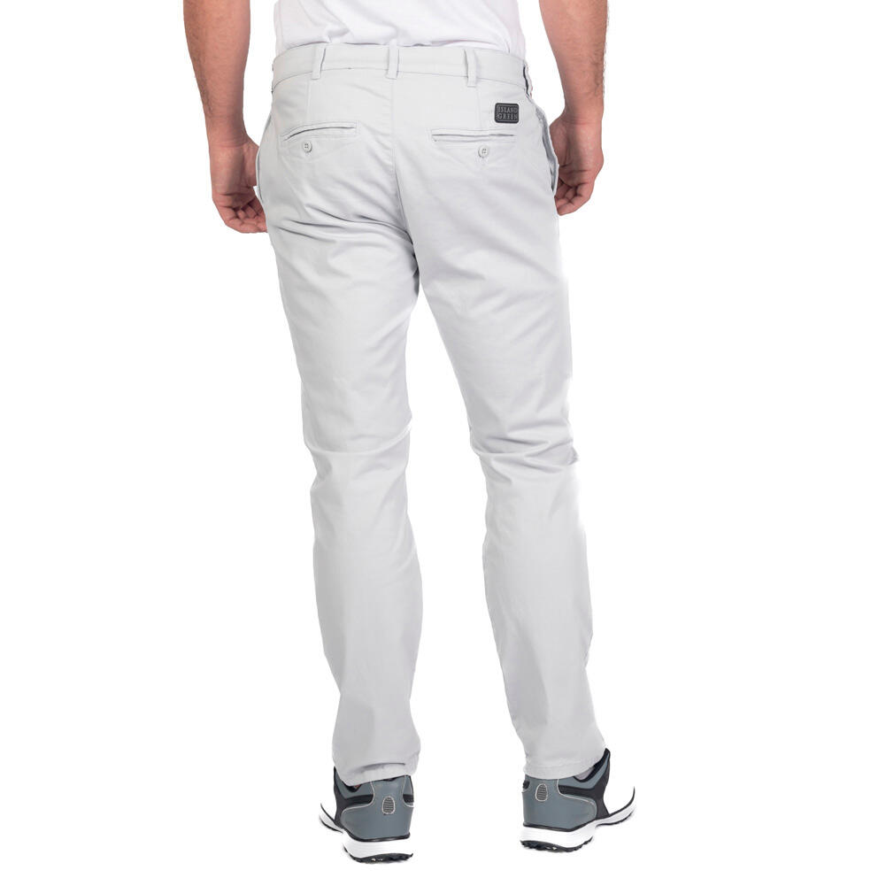 Island Green Mens Stretch Tapered Golf Chino 3/4