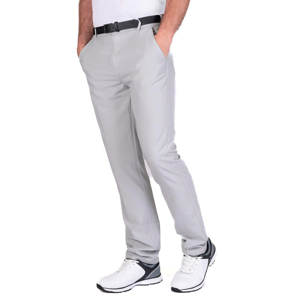 ISLAND GREEN Mens Stretch Tapered Golf Tour Trousers